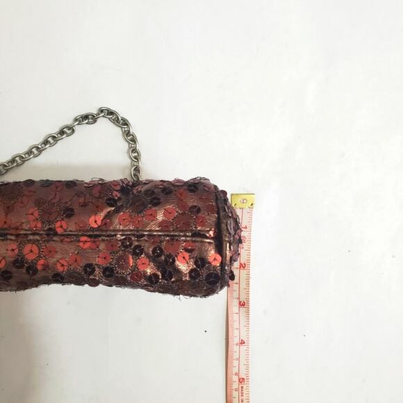 Unlisted | Pleats to Meet You Star Sequin Clutch Small Handbag - Picture 8 of 14